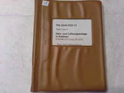 Direktkauf Heiz- und Lüftungsanlage in Kabinen, TDv 2540/029-13