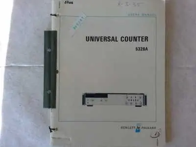 Echt Hewlett Packard Universal Counter 5328A