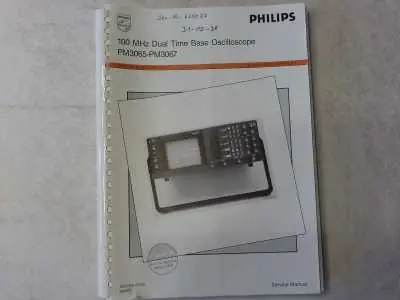 Nur Heute Philips 100 MHz Dual Time Base Oscilloscope PM3065-PM3067