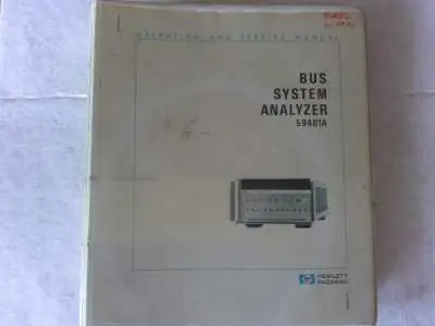 Bestseller Hewlett Packard Bus System Analyzer 59401A