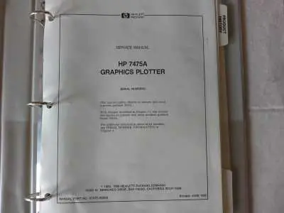 Hewlett Packard Graphics Plotter HP 7475A Heißes Angebot