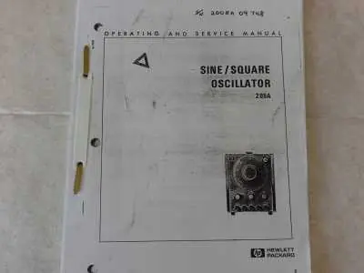 Online Kaufen Hewlett Packard Sine/Square Oscillator 209A
