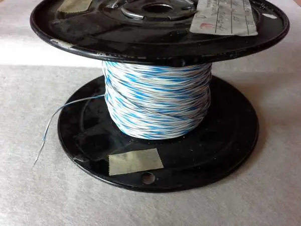 Garantierte Lieferung Teflon-Kabel 1,2 mm grau,blau,weiß - 100m