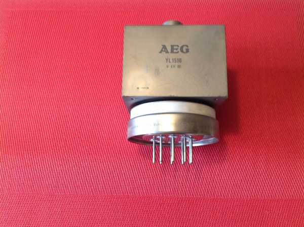 Senderöhre/ Endröhre mit Kühlkörper AEG YL 1510 Rabatt