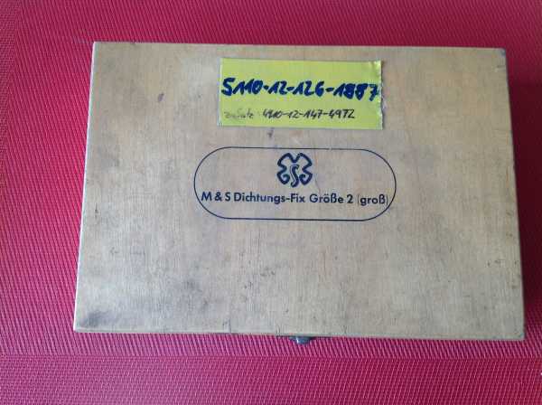 Versand Am Gleichen Tag Locheisensatz M&S Dichtungs-Fix Größe 2 ( groß ) 14 - 50 mm