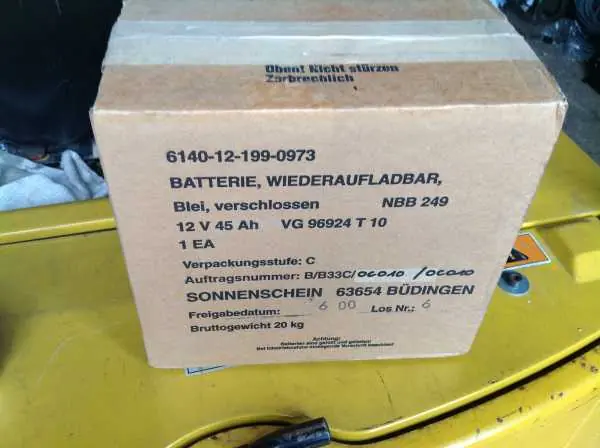Batterien wiederaufladbar NBB249 Neuwertig Orginalverpackt Sonderaktion