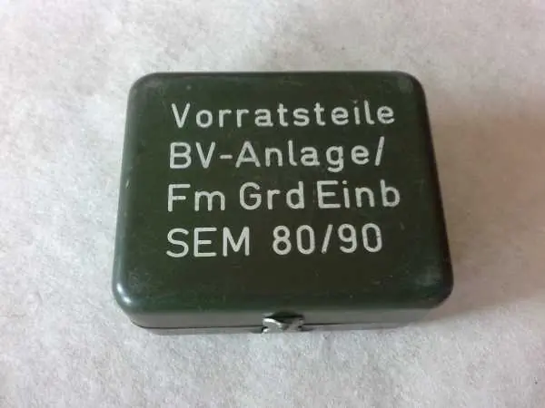 Vorratsteile BV-Anlage Fm Grd Einb SEM 80/90 Markenware