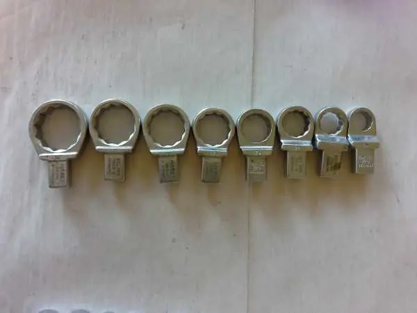 Jetzt Kaufen 1 Satz Einsteck-Ring-Schlüssel ¾ Antrieb - 8 Stück"