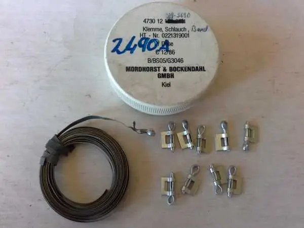 Schlauchklemme 1,5m Band __5mm Billig