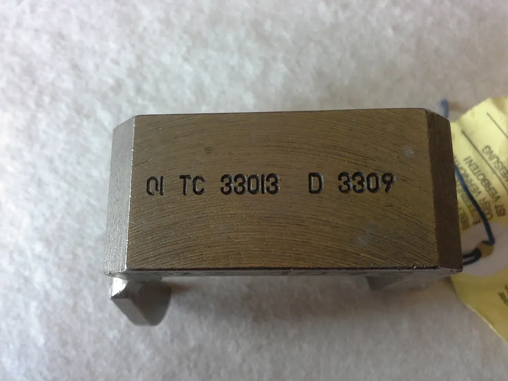 Versand Am Gleichen Tag Schlüsseleinsatz Stirnfläche 01TC33013 D3309