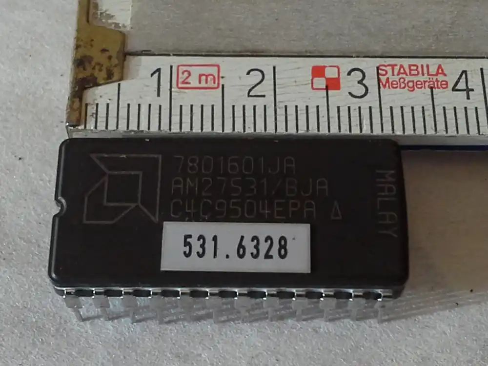 Ausverkauf ROM für Testprogramm Teil 2 - 7801601JA
