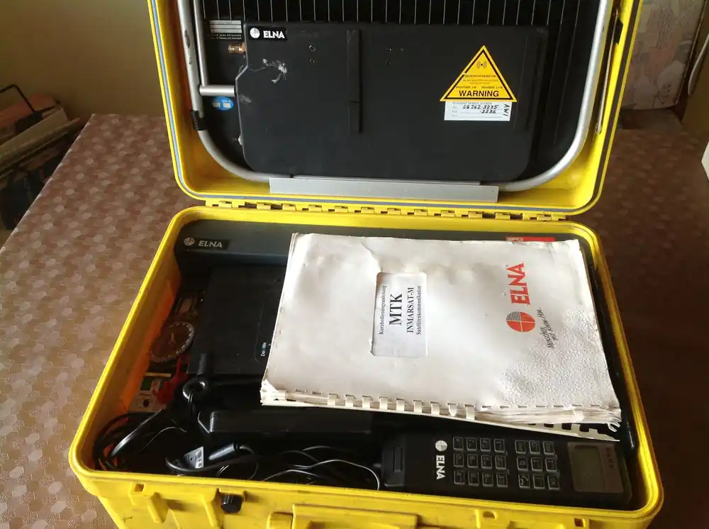 Sonderangebot Satellitenkommunikationssystem, Satellitenempfangsanlage Elna Typ MTK