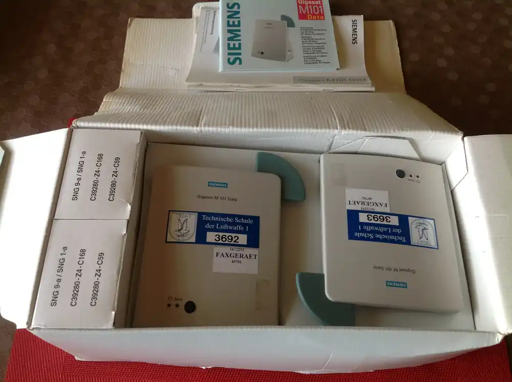 Siemens Gigaset M101 Data Twin Pack Schnurlose Datenverbindung Neu Im Sortiment