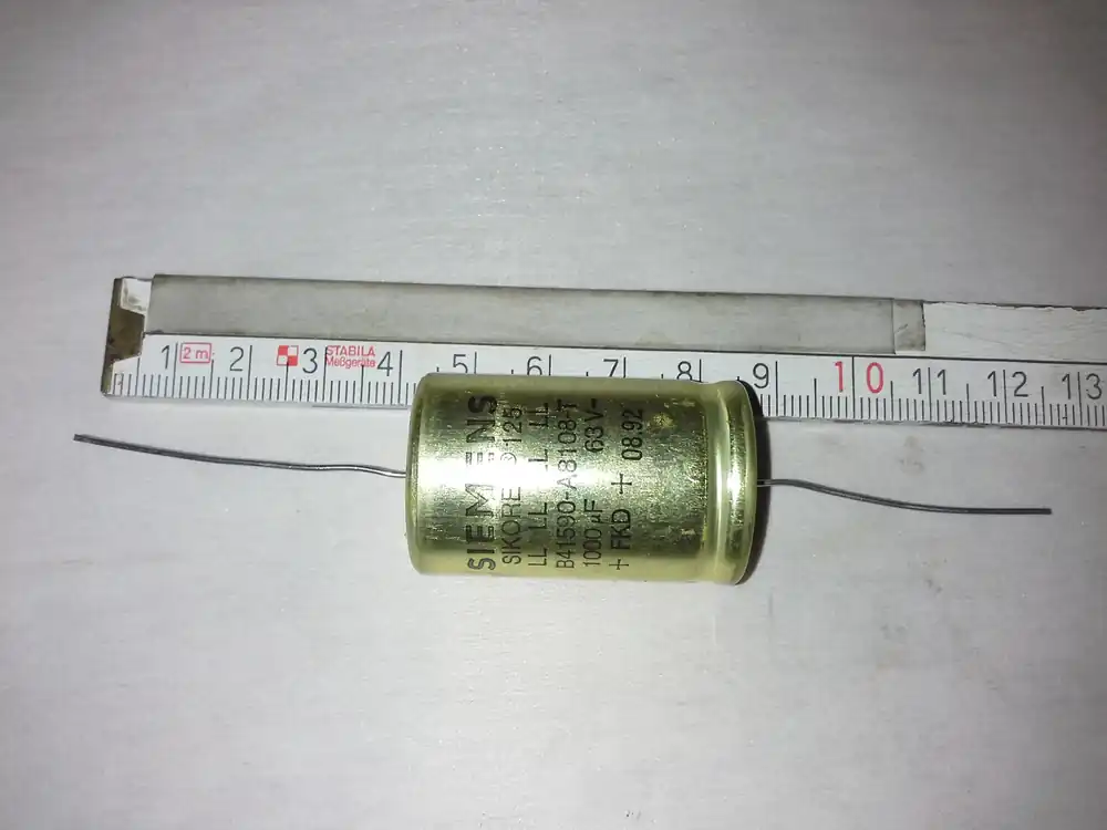 Markenware Siemens Kondensator 1000µ - 63V