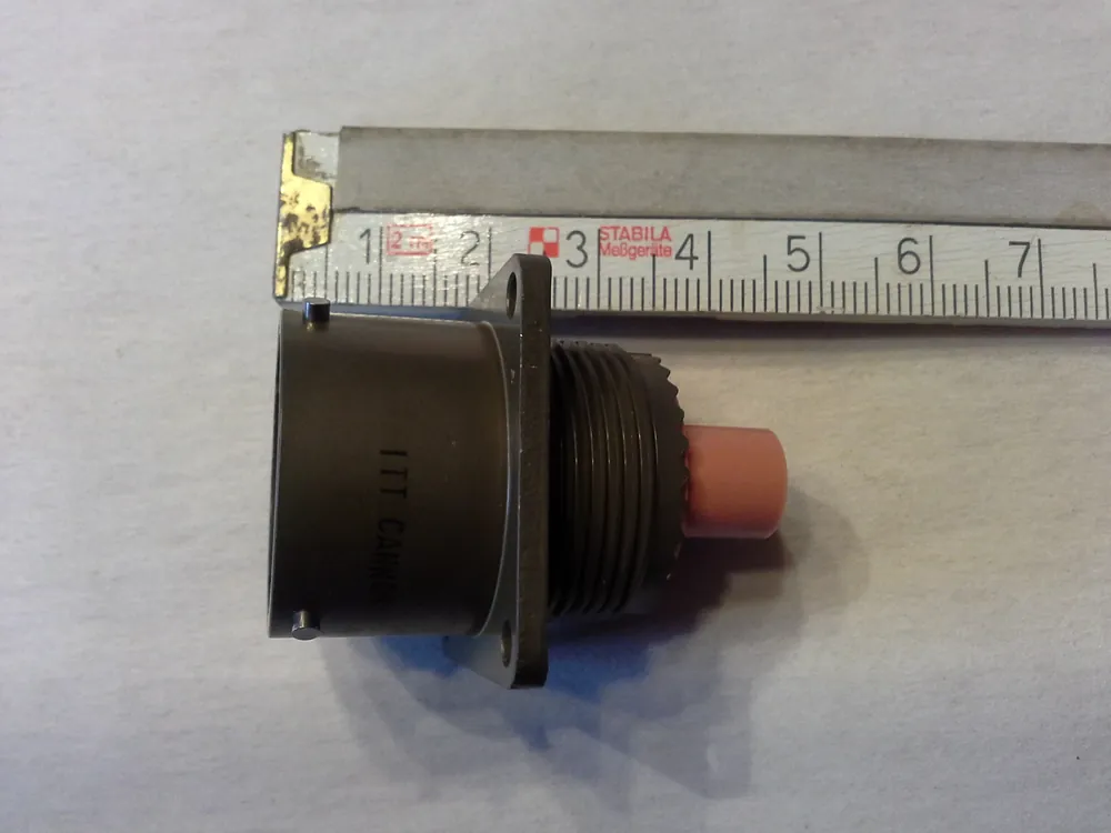 Neue Kollektion Milit. Steckverbinder ITT Cannon CGK 121637-9409-FO