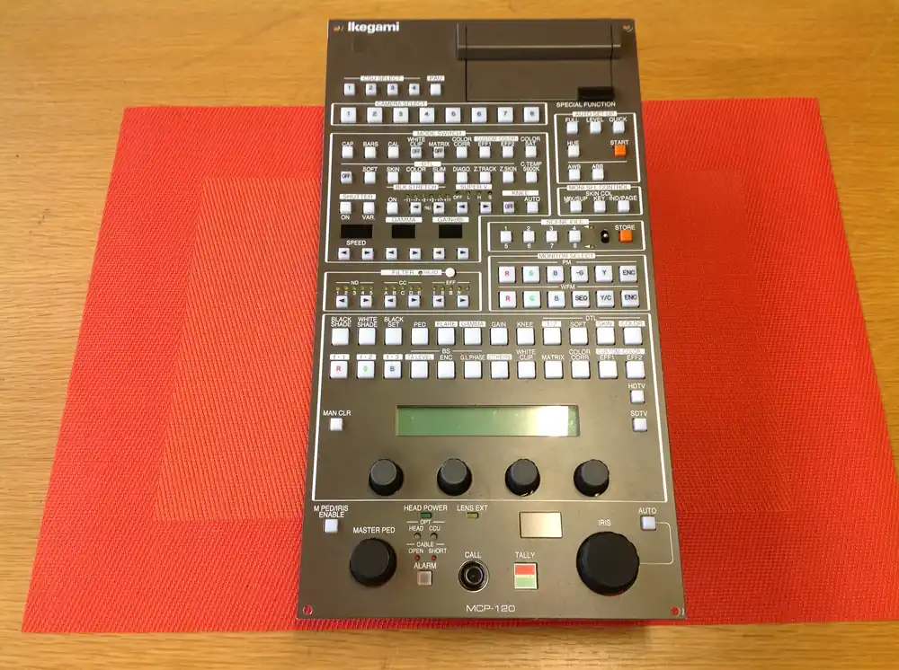 Ikegami Master Control Panel Typ MCP-120 Wartungssteuerung Angebot