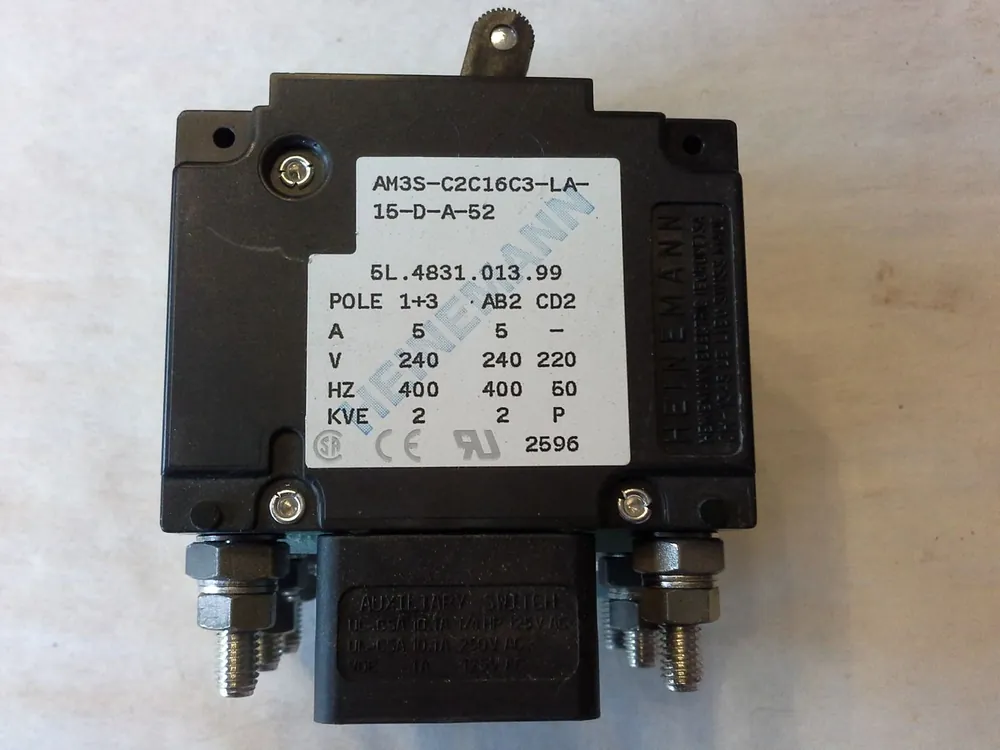 Zertifiziert Sicherungsautomat 5L.4831.013.99