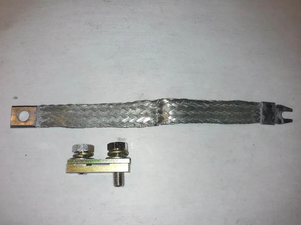 Masseband 200 x 20 mm mit Klemme Heißes Angebot