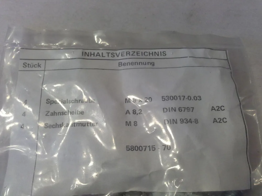 Expressversand Befestigungsmaterial 5800715-70