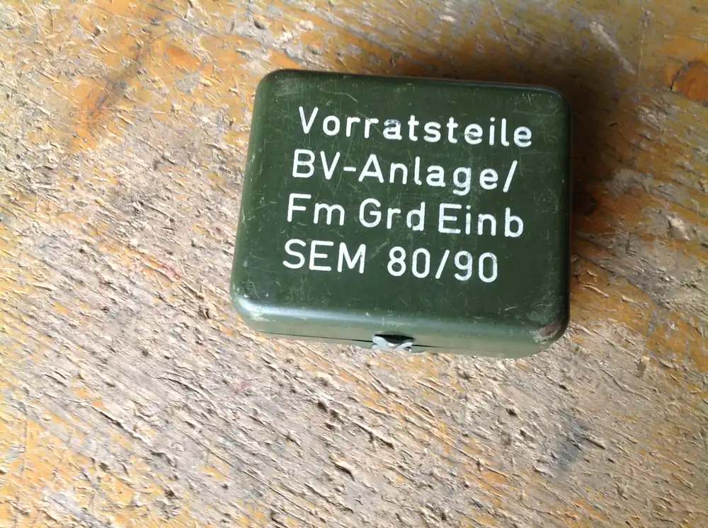 Vorratsteile BV-Anlage/Fm Grd Einb SEM 80/90 Wochenendangebot