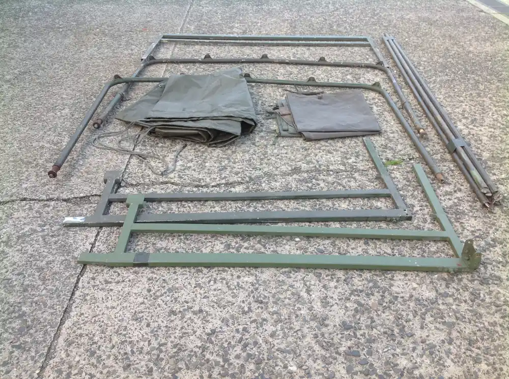 Jetzt Kaufen Aufbauausrüstung Plane Spriegel,Aufsteckteile für LKW 2 t tmil lange Pritsche