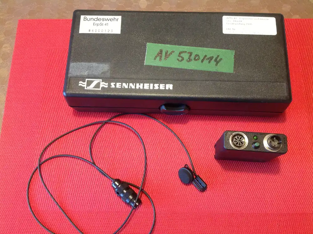 Sennheiser Microphon MKE 10 mit Speiseteil MZA 1 Sichere Zahlung