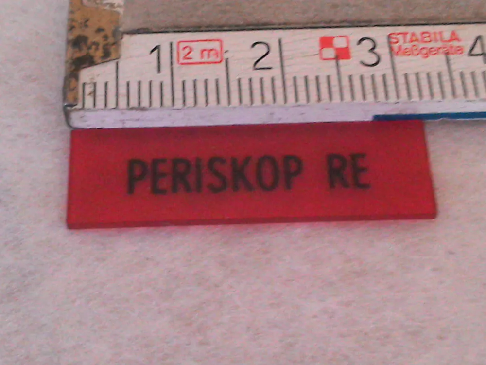 Linse, Leuchte, Periskop RE. Markenprodukt