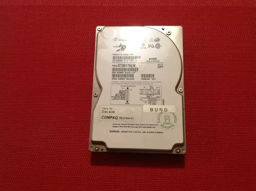 Online Kaufen Festplatte Seagate Barracuda Model ST39175LW 9GB