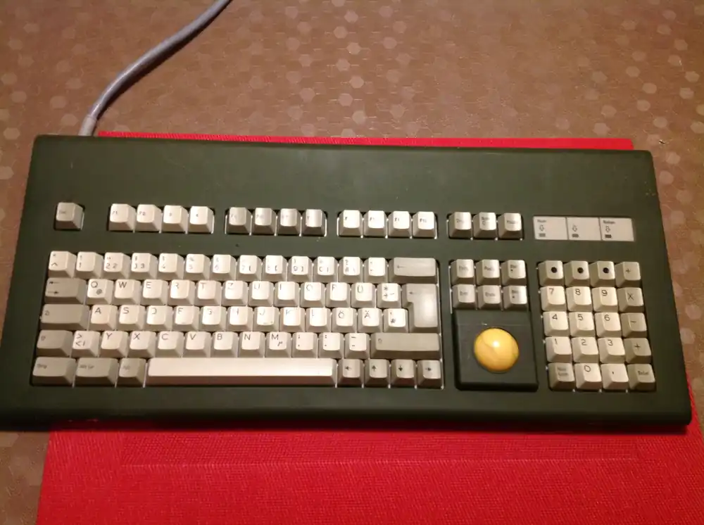Top-Seller Bundeswehr Aluminium Tastatur Heros Computer incl. Scrollball