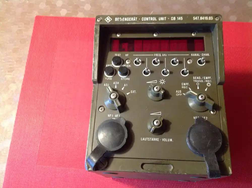 Rohde & Schwarz Bediengerät - Control Unit GB 145 Neue Kollektion