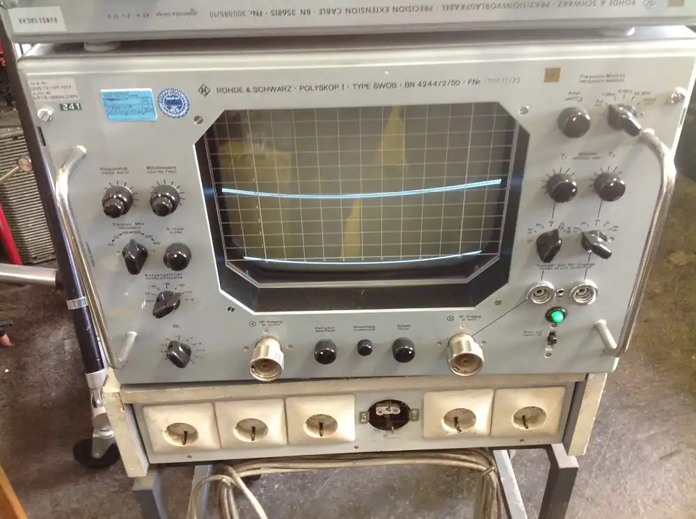 Top-Seller Rohde & Schwarz Polyskop Typ SWOB 1 + Präzisionsvorlaufkabel