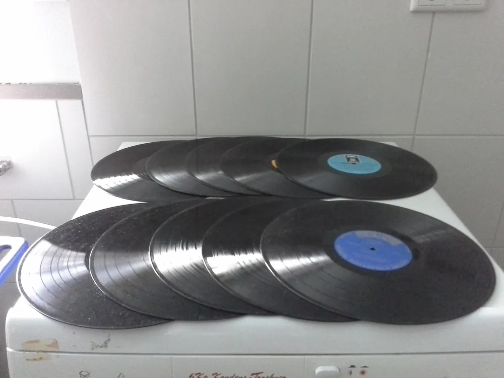 10 LP`s gemischt ohne Hüllen Abverkauf