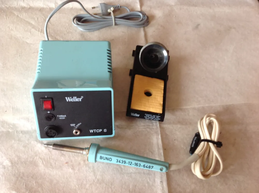 Top-Angebot Weller WTCP-S Magnastat Lötstation mit Lötkolbenhalter