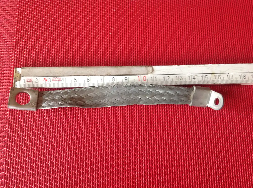 Direktkauf Masseband mit 2 x Ösenanschluß 155 x 20mm