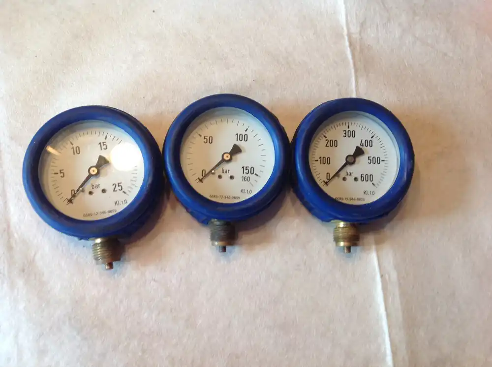 Schnäppchen 1 Satz Manometer - Druckmeßgeräte ( 3 Stück )