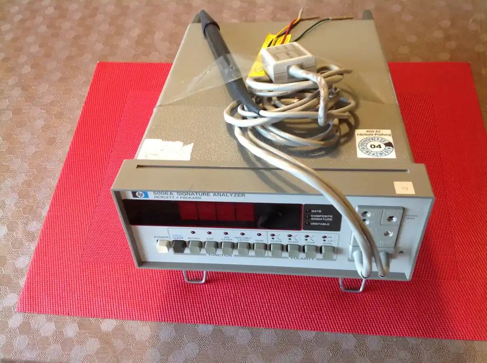 Neu Hewlett Packard 5006 A Signaturanalysator