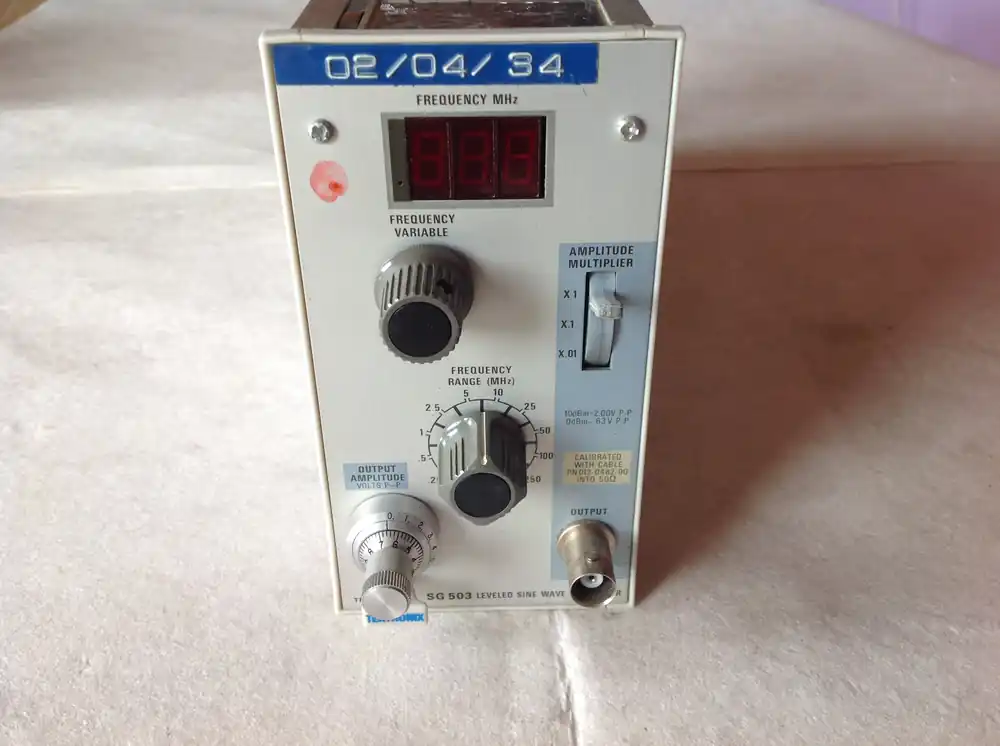 Rabatt Tektronix SG503 Sinusgenerator