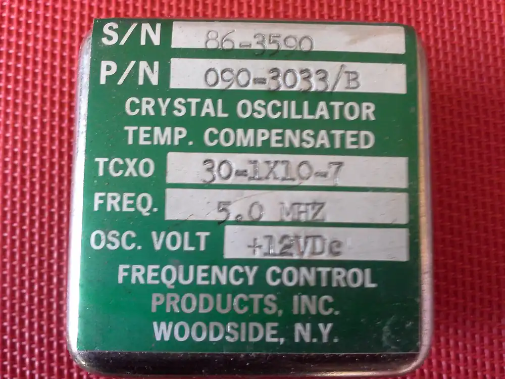 Crystal Oszillator TCXO: 30-1x10-7 Wochenendangebot