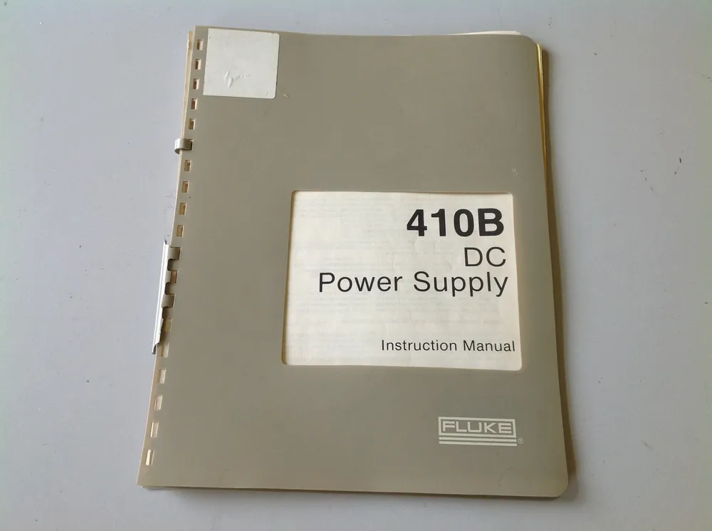 Fluke 410B Hochspannungsstromversorgung DC Power Supply Angebot