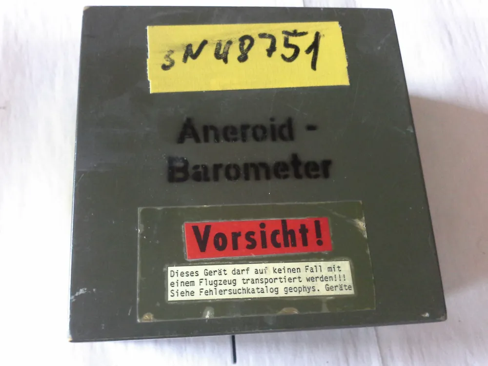 Lambrecht Aneroid Präzisionsbarometer 485 S1 Must-Have