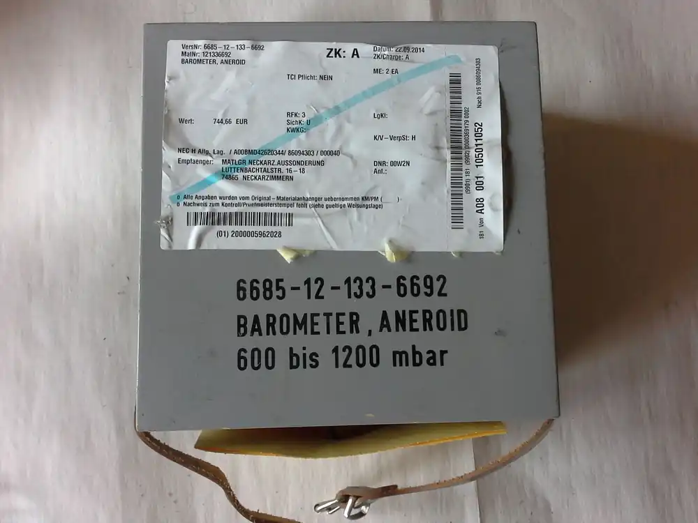 Aneroid Barometer 600 - 1200 mbar Schnäppchen