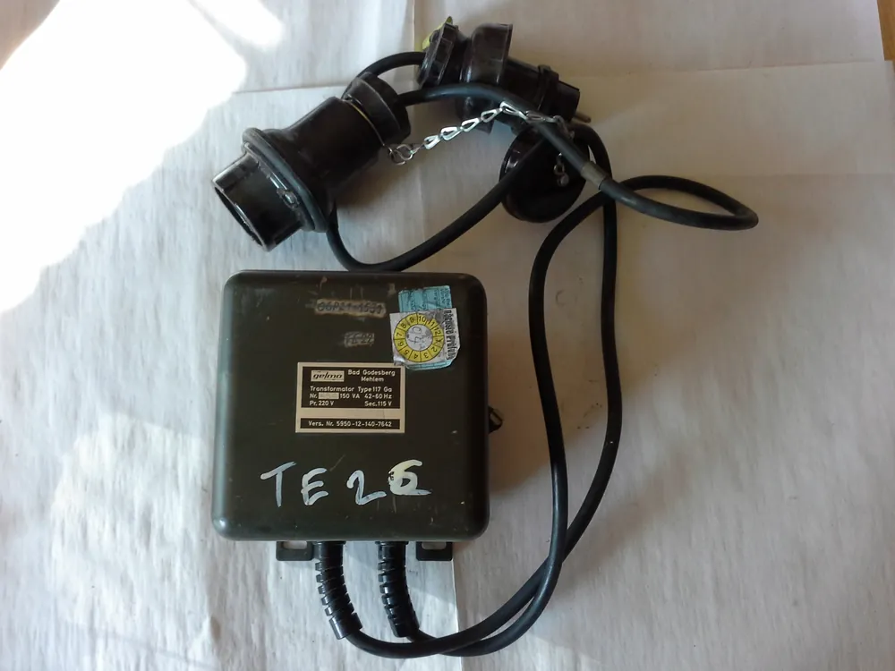 Gelma Transformator Typ 117 Ga Sale