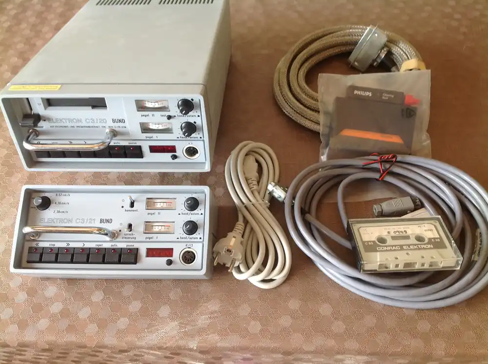 Ausverkauf Conrac Elektron C3/20 Ton Aufzeichnungs u. Wiedergabegerät