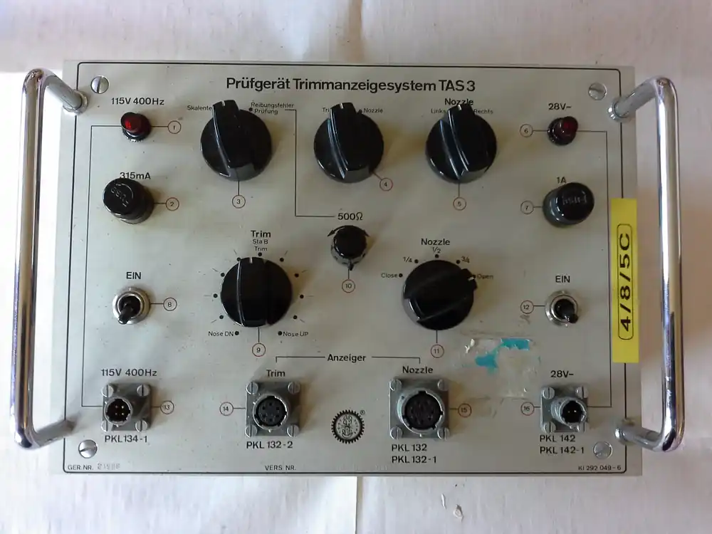 Knallerangebot Prüfgerät Trimmanzeigesystem Typ TAS-3