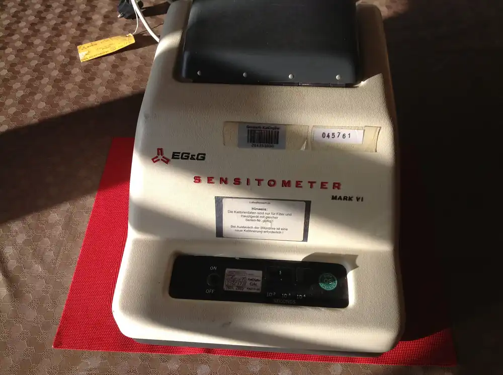 Begrenztes Angebot Sensitometer Mark VI, Prüfvorrichtung, Belichtung, Photographisch Mark VI, MZUB