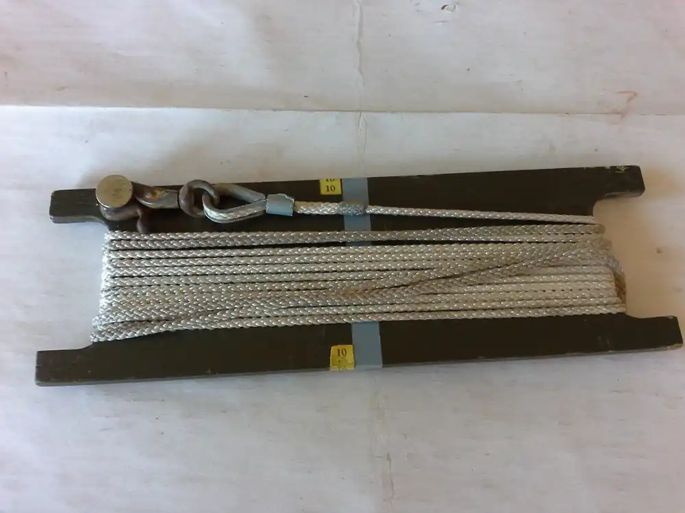Perlon-Abspannseil Ø 4mm mit Haspel - 10m Solange Der Vorrat Reicht