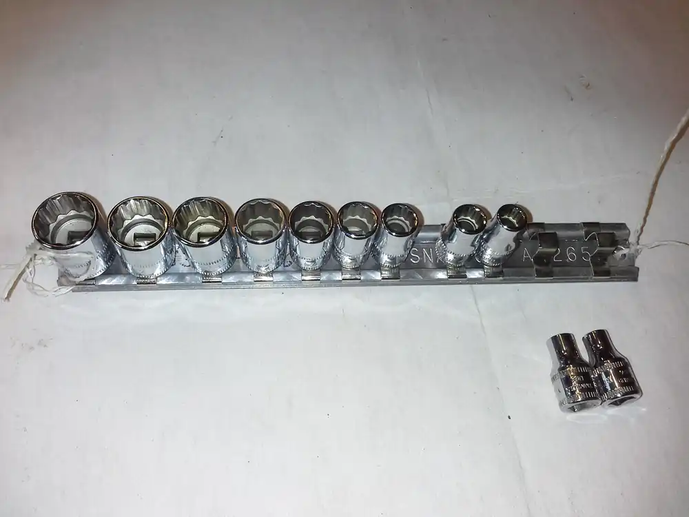 Saisonangebot 1 Satz Stecknüsse 11 Stück 3/8" Gr.5 - 14