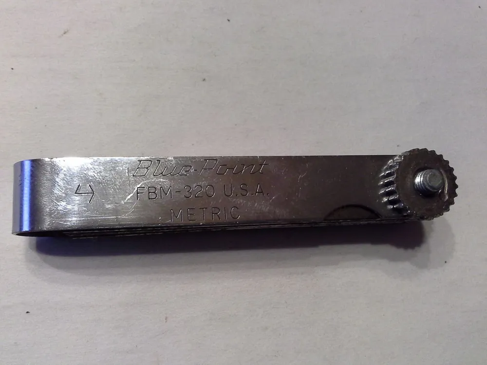 Snap-on Blue Point FBM230 Fühlerlehre Nur Für Kurze Zeit