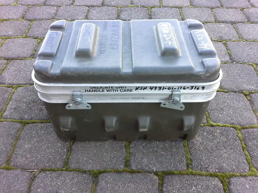 Nur Für Kurze Zeit GFK-Transportkiste 41 x 25 x 23 cm