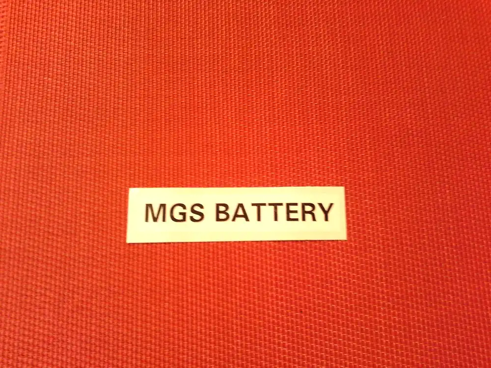 Garantierte Lieferung Aufkleber - MGS Battery für Hummer H1